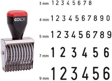 COLOP Zifferbänderstempel 3008 8-stellig 3mm