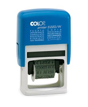 COLOP Mehrtextstempel S220W/I 4mm Italienisch
