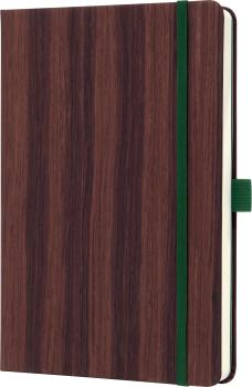 CONCEPTUM Notizbuch A5 CO673 dark wood, dots 194 Seiten