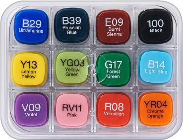 Copic marker classic 2007502 basis-set, 12 stück - Copic-2007502-4511338063316-03.jpg