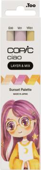 COPIC Marker Ciao 220750308 Sunset Palette 3 Stück