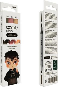 COPIC Marker Ciao 220750311 Warm Palette 3 Stück