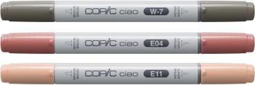 COPIC Marker Ciao 220750311 Warm Palette 3 Stück