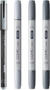 Copic marker ciao shade set 22075422 dark cool gray 4 stück - Copic-22075422-4013695268071-03.jpg