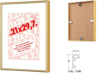 Debex wechselrahmen 21x29,7cm 725002-210x2 kunststoff weiss - Debex-725002-210x2-7611195203188-1.jpg