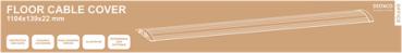 Deltaco aluminum floor cable cover delo-0206 1104x139x22 mm - Deltaco-delo-0206-7333048047779-04.jpg