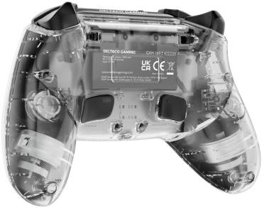 Deltaco wireless controller ps4 gam-139-t transparent - Deltaco-gam-139-t-7333048060839-07.jpg