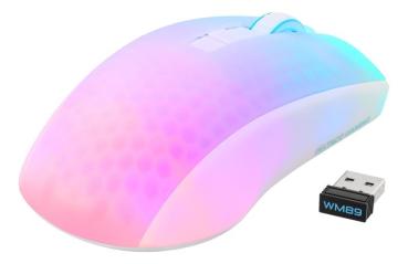 Deltaco lightweight mouse wirel.rgb gam-145-w semi-transparent, wm89,white - Deltaco-gam-145-w-7333048058621-04.jpg