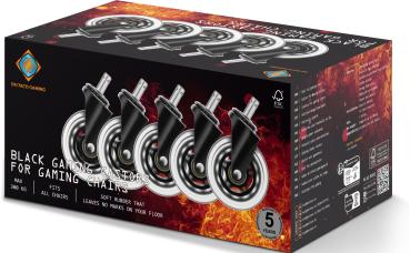 Deltaco casters, wheels, 5-pack gam-157 dark line - Deltaco-gam-157-7333048059987-04.jpg