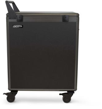 DICOTA Charging Trolley CH Version D32004-CH for 14 Laptops silver