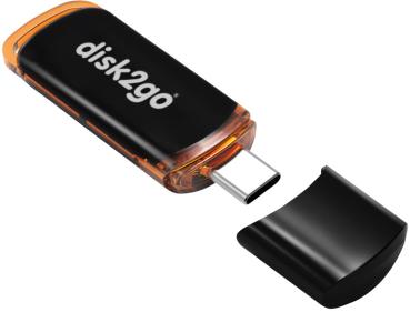 DISK2GO USB-Stick solo 512GB 30006627 Type C USB 3.2