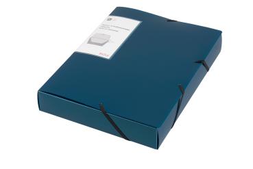 DUFCO Ablagebox A4 51500.03665 blau metallic 5cm