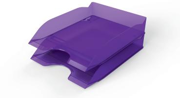 Durable briefkorb basic a4 1701674992 violett-transparent - Durable-1701674992-4005546741970-02.jpg