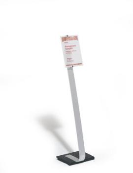 DURABLE Bodenständer CRYSTAL SIGN A4 481823 111-118cm