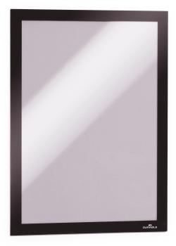 DURABLE Sichtfenster Duraframe 487201 schwarz, selbstklebend 2 Stk.
