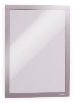 DURABLE Sichtfenster Duraframe 487223 silber, selbstklebend 2 Stk.