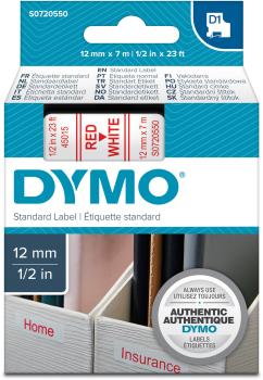 Dymo schriftband d1 rot/weiss s0720550 12mm/7m - Dymo-s0720550-5411313450157-02.jpg