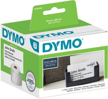 DYMO Termin- und Namensschilder S0929100 non-perm. 51x89mm 300 Stück