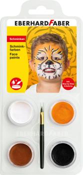 EBERHARD FABER Schminkset Tiger 579025 inkl. Pinsel