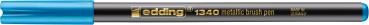 EDDING Brushpen 1340 004723-073 Metallic blau