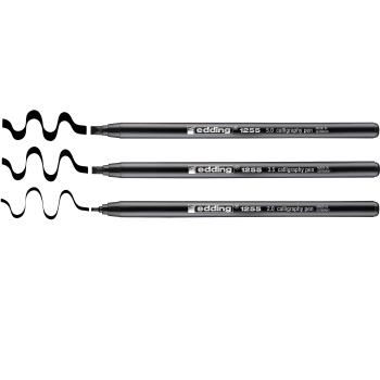Edding calligraphy 1255 set 2-5mm 1255-1-e3 schwarz 3 stück - Edding-1255-1-e3-4004764926602-02.jpg