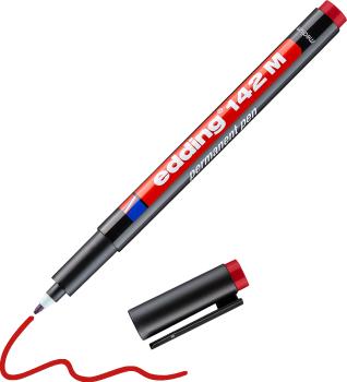 Edding ohp-marker permanent m 142-2 rot - Edding-142-2-4004764000807-03.jpg