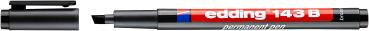 Edding ohp-marker permanent b 143-1 schwarz - Edding-143-1-4004764001163-02.jpg