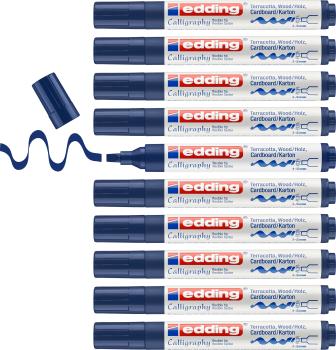 Edding permanent marker 1455 1-5mm 1455-17 blau - Edding-1455-17-4004764927135-04.jpg