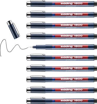 Edding profipen 1800 0.10-0.25mm 1800-1-01 schwarz - Edding-1800-1-01-4004764043859-04.jpg