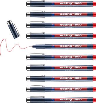 Edding profipen 1800 0.10-0.25mm 1800-2-01 rot - Edding-1800-2-01-4004764043866-04.jpg