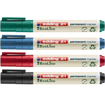 Edding permanent marker 21 1.5-3mm 21-e4 4-farbig ass. - Edding-21-e4-4004764917907-02.jpg