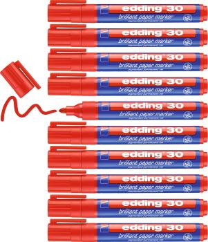 Edding permanent marker 30 30-2 rot - Edding-30-2-4004764305094-04.jpg
