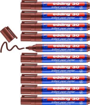 Edding permanent marker 30 1,5-3mm 30-7 braun - Edding-30-7-4004764064519-04.jpg