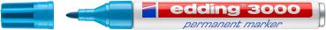 Edding permanent marker 3000 1,5-3mm 3000-10 hellblau - Edding-3000-10-4004764008056-02.jpg