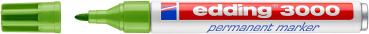 Edding permanent marker 3000 1,5-3mm 3000-11 hellgrün - Edding-3000-11-4004764008063-02.jpg
