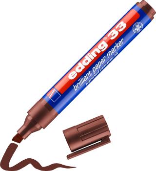 Edding permanent marker 33 1-5mm 33-7 braun - Edding-33-7-4004764064632-03.jpg