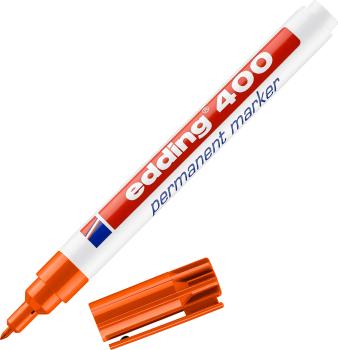 Edding permanent marker 400 1mm 400-6 orange - Edding-400-6-4004764315826-03.jpg