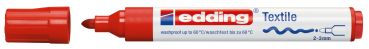 Edding textil-marker 4500 2-3mm 4500-2 rot - Edding-4500-2-4004764014309