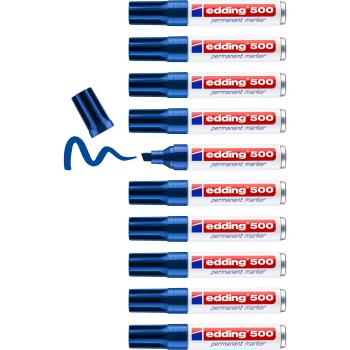 Edding permanent marker 500 2-7mm 500-3 blau - Edding-500-3-4004764329649-05.jpg