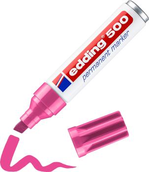 Edding permanent marker 500 2-7mm 500-9 rosa - Edding-500-9-4004764373710-04.jpg