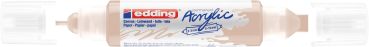 Edding acrylmarker 5400 double liner 5400-255 warmbeige - Edding-5400-255-4057305028754
