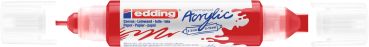 Edding acrylmarker 5400 double liner 5400-902 verkehrsrot sdm - Edding-5400-902-4057305028211