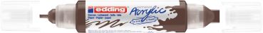Edding acrylmarker 5400 double liner 5400-907 schokobraun sdm - Edding-5400-907-4057305028631
