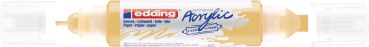 Edding acrylmarker 5400 double liner 5400-915 pastellgelb sdm - Edding-5400-915-4057305028662
