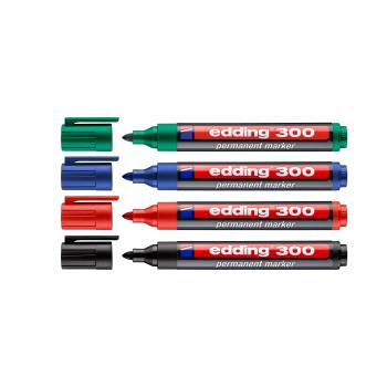 Edding permanent marker 300 553 ass., 4 stück - Edding-553-4004764781225-02.jpg