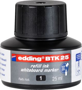 EDDING Nachfülltusche BTK25 BTK-25-1 schwarz