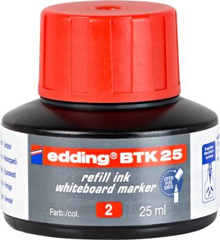 EDDING Nachfülltusche BTK25 BTK-25-2 rot