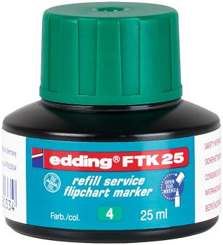EDDING Nachfülltusche FTK25 25ml FTK-25-004 grün