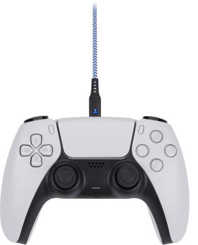 Egogear charging cable type-c 3m sch10-p5-wh braided, ps5, white,blue - Egogear-sch10-p5-wh-5425025591794-02.jpg