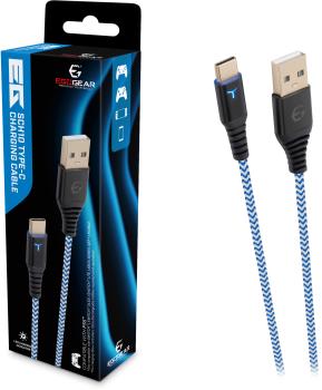Egogear charging cable type-c 3m sch10-p5-wh braided, ps5, white,blue - Egogear-sch10-p5-wh-5425025591794-03.jpg
